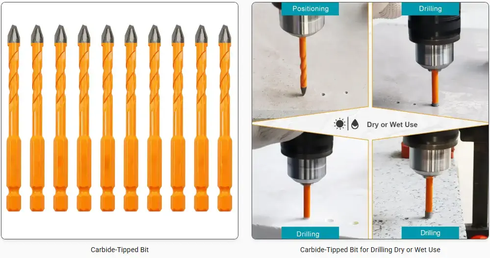 porcelain drill bit 39