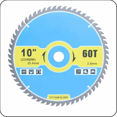 10 inch 60 teeth woodworking tungsten carbide circular saw blades manufacturer