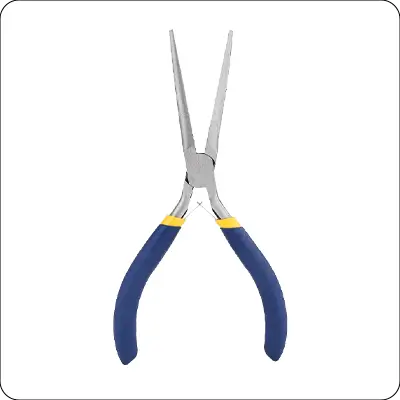 6 inch needle nose pliers with comfort grip handles for handmade craft