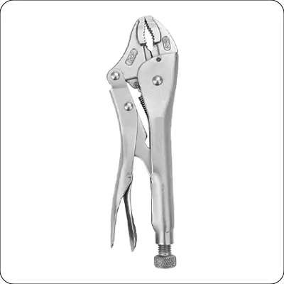 7 inch locking pliers curved jaw alloy steel locking pliers with wire cutter locking adjustable wrench