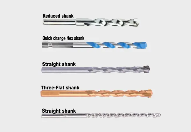 7pcs sand blasted u flute carbide tipped masonry drill bit set in pvc bag for concrete brick masonry drilling 5