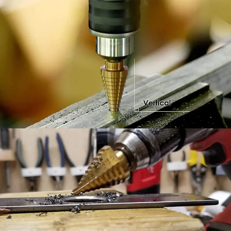 custom conical drill bit 36