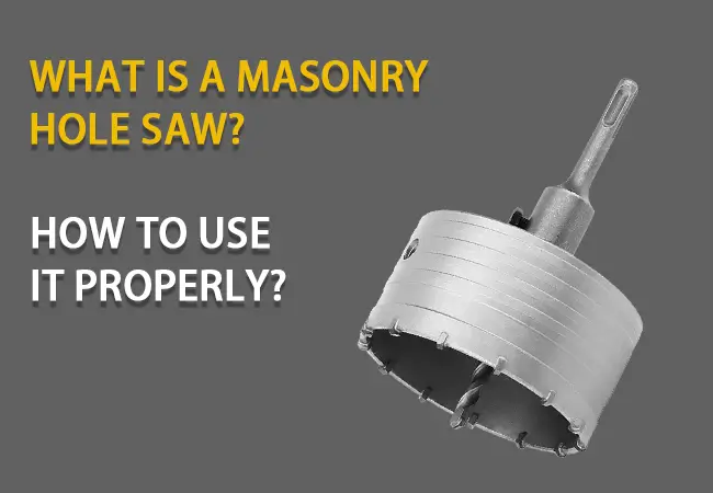 masonry hole saw 20