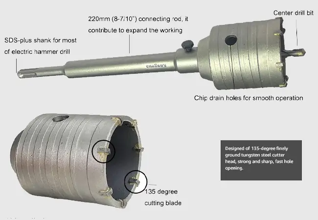 masonry hole saw 21