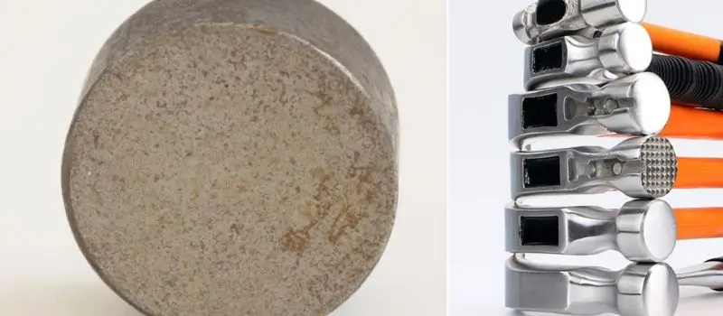 what materials are used to make hammers