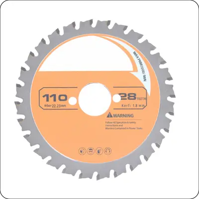 4.5 Inch 28 Teeth Best Circular Saw Blade Manufacturer for Particle Board