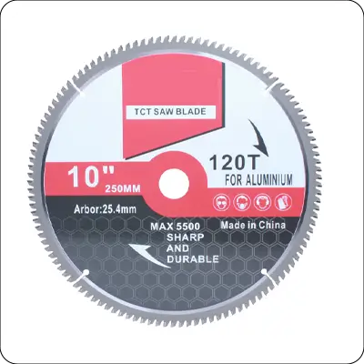 10 Inch 120 Teeth Aluminum Cutting Blade Supplier for Chop Saw