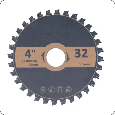 4Inch 32 Teeth Circular Saw Blade Factory for Cutting MDF