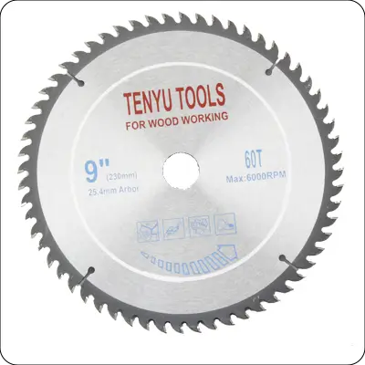 9 Inch 60 Teeth Carbide Circular Saw Blades Vendor for Wood