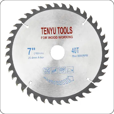 7 Inch 40 Teeth Carbide Circular Saw Blades Vendor for Wood