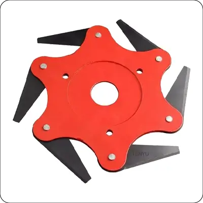 6T Steel Razors Weed Eater Lawn Mower Brush Cutter Blade Provider Universa Grass Trimmer Head for Brush Cutter