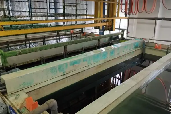 electroplate line