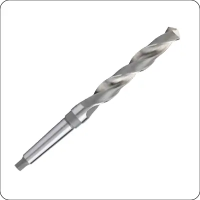 hss p6m5 morse taper shank twist drill bit for metal drilling left shank