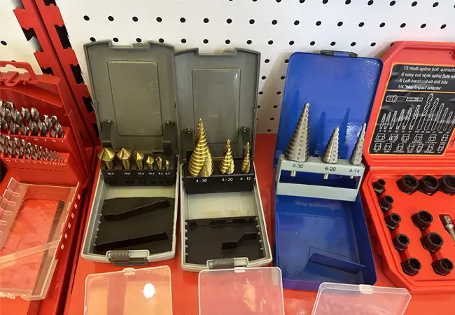 hardware tools exhibition for step drill bit