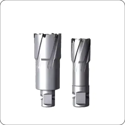 tct annular broach hole cutter magnetic core drill bit with weldon shank