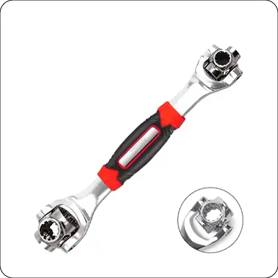 universal wrench 48 in 1 socket spanner multifunction tiger wrench tool with 360 degree rotating head for home diy car repair