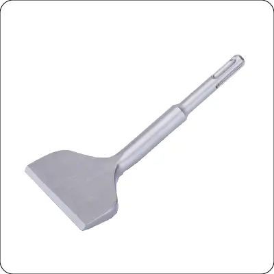 75mm sds plus wideflat cranked bent tileremover chisel