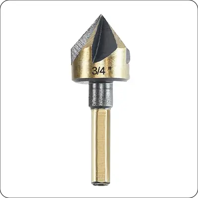 82 degree countersink holes for screws to sit flush or under the surface of metal wood plastic, sizes