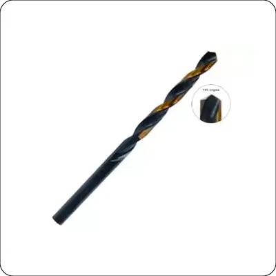 beste HSS-Spiralbohrer in Schwarz und Gold
