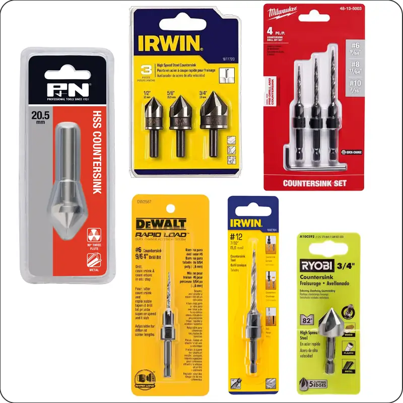 countersink tools package