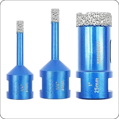 diamond core drill bit for porcelain tile ceramic marble granite drilling,vacuum brazed
