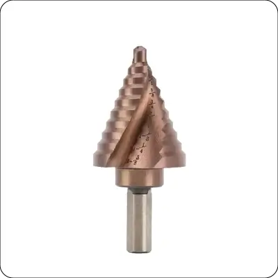 m35 cobalt foret étagé foret hélicoïdal foret unibit foret pour acier inoxydable