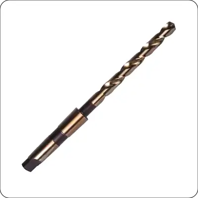 m35 material mt3 135 degree point cobalt taper shank drill bit