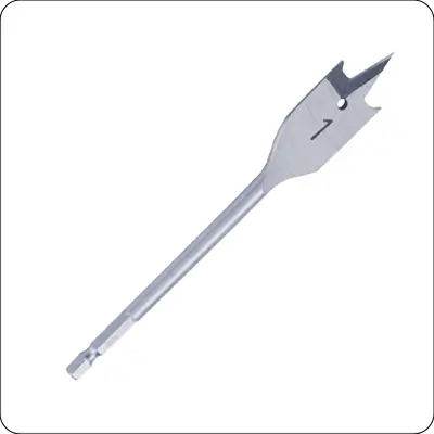 paddle wood spade drill bits tri pointwith cutting groove for wood clean andfast drilling wood