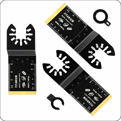 professional universal titanium multitool blades for wood plastics metal