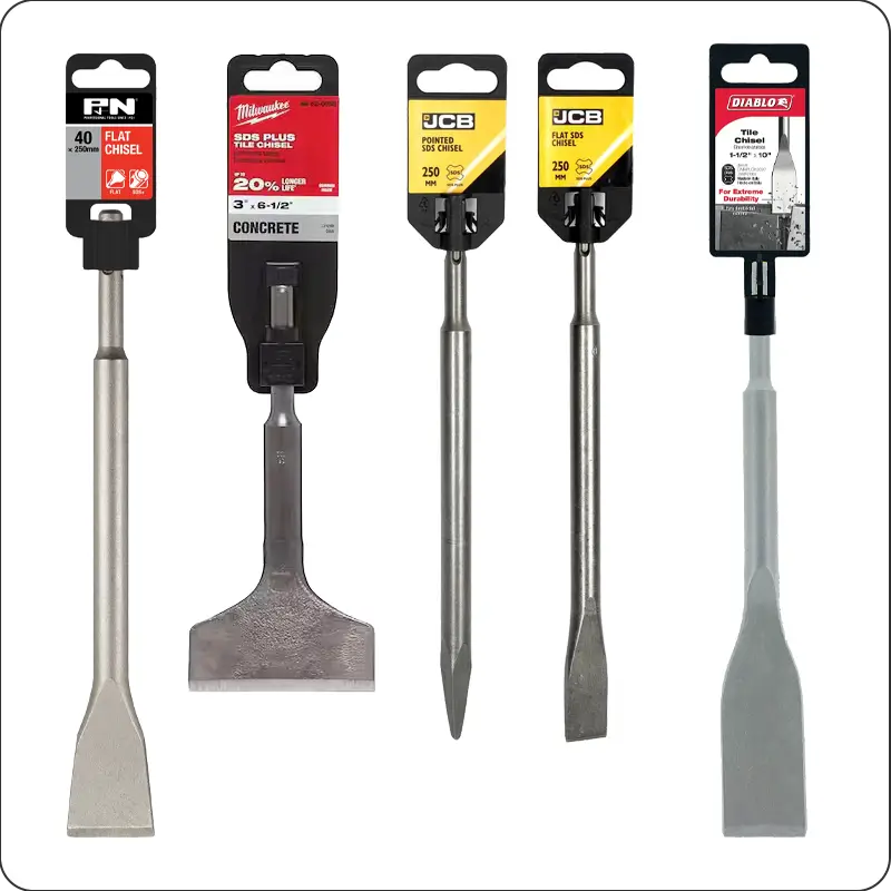 sds max chisels customization packaging