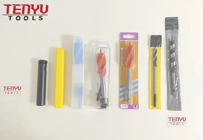 wood auger drill bits package