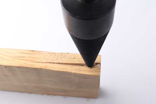 wood splitting firewood drill bit