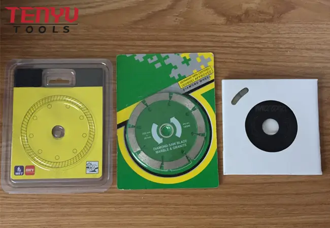 diamond cutting saw blade package