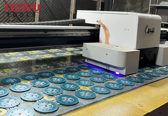 diamond cutting saw blade for uv print