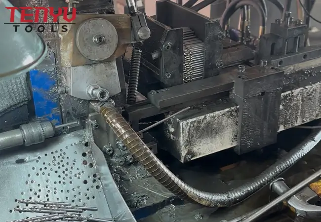 hss drill bits flute edge grinding