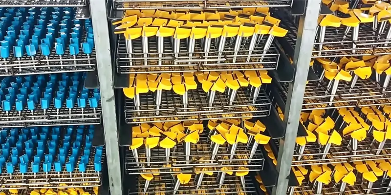 bulk production of color coated forstner drill bits