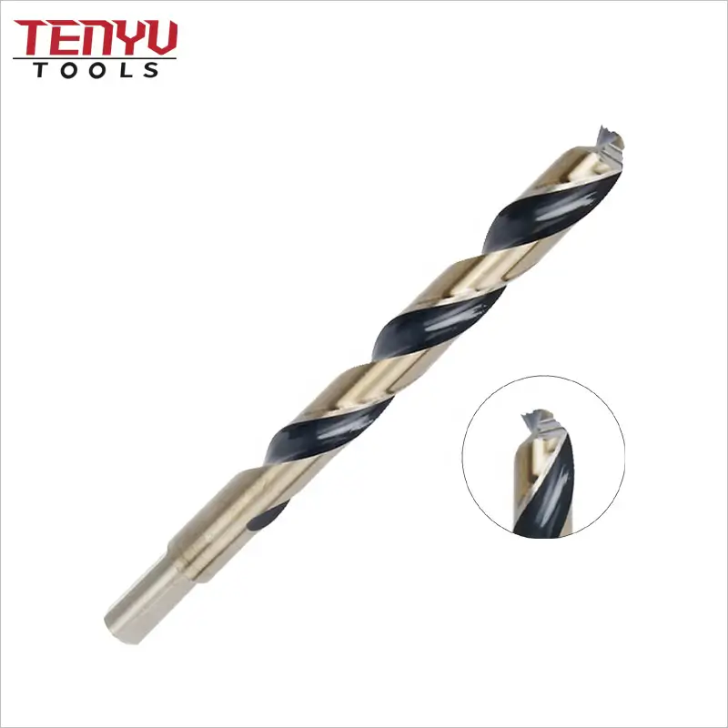 HSS Reduced Shank Turbo Tip Twist Drill Bit HSS Reduced Shank Turbo Tip Twist Drill Bit