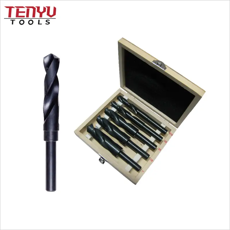 HSS4241 Rolled Reduced Shank Industrial Drill Bit Set HSS4241 Rolled Reduced Shank Industrial Drill Bit Set