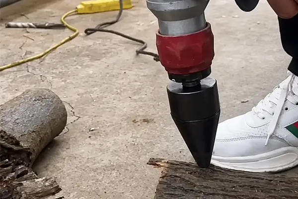 Wood Splitter Drill Bit for Wood Splitting